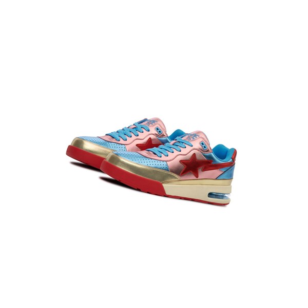 Blue Women's A BATHING APE Road Sta Mid Sneakers | WDY607241