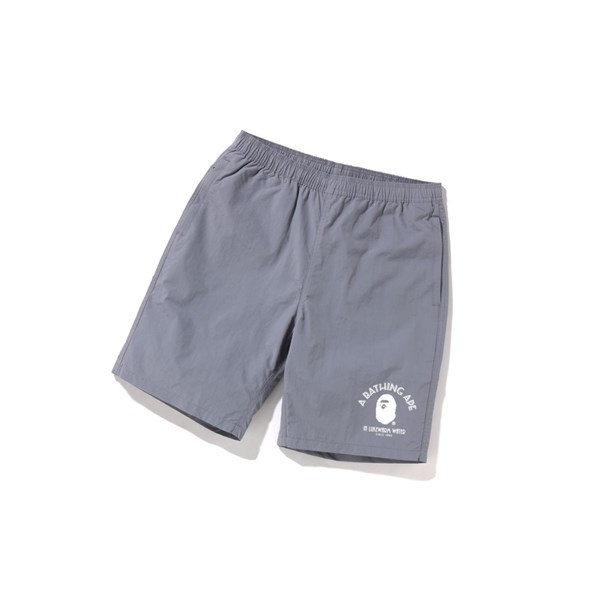 Grey Men's A BATHING APE Nylon Beach Shorts | VSW341678