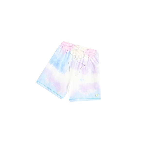 Light Blue Women's A BATHING APE Tie-dye Shorts | GWI356492