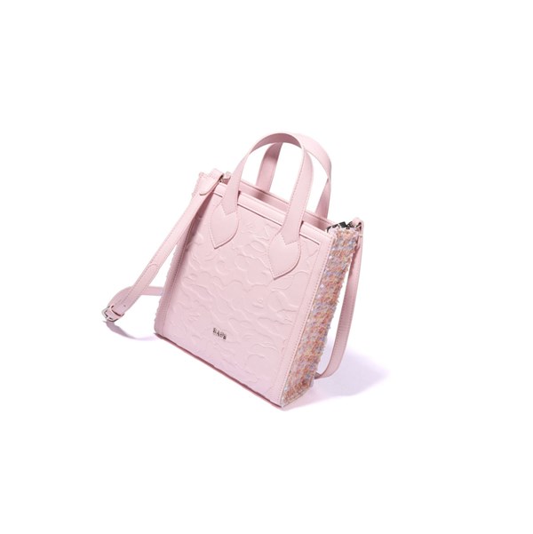 Pink Women's A BATHING APE Solid Camo Mini Tote Bags | RCW342986