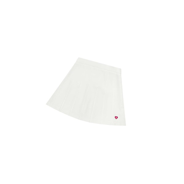 Wall White Women's A BATHING APE Pleated Mini Skirts | CXE672943